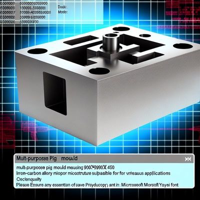 Многоцелевая чушковая форма 900×900×450 Микроструктура железоуглеродистого сплава для различных применений